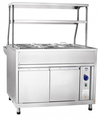 Мармит вторых блюд Abat ЭМК-70КМ с подогреваемыми полками | Продажа, монтаж и обслуживание холодильного оборудования | Север33