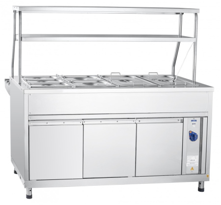 Мармит вторых блюд Abat ЭМК-70КМ-01 с подогреваемыми полками | Продажа, монтаж и обслуживание холодильного оборудования | Север33