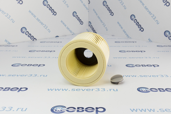 Фильтр складчатый для пылесоса KARCHER, 1 шт., сухая пыльцеллюлоза, повышенная фильтрация_3