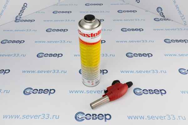 Горелка Castolin 1350 + баллон (набор)_2