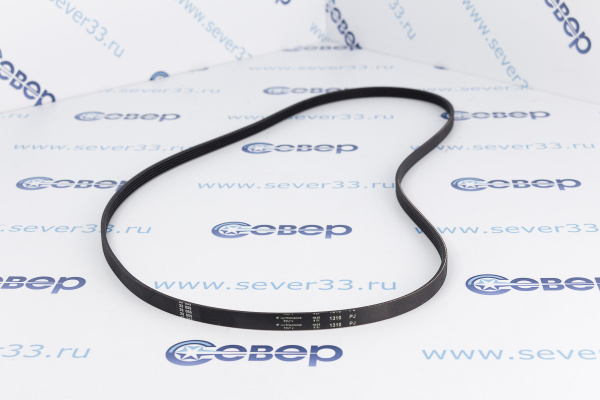 Ремень 1310 J5 EL черный AV09115_2