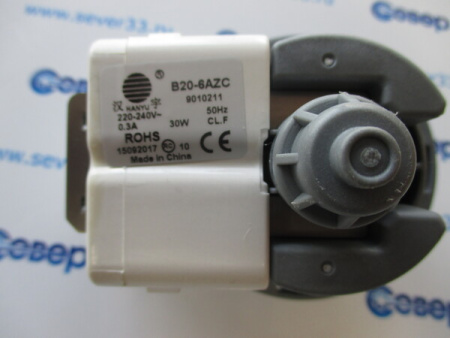 Насос HANYU 30W 8 защелок клеммы вперед вместе AV54560 9010211 | Продажа, монтаж и обслуживание холодильного оборудования | Север33