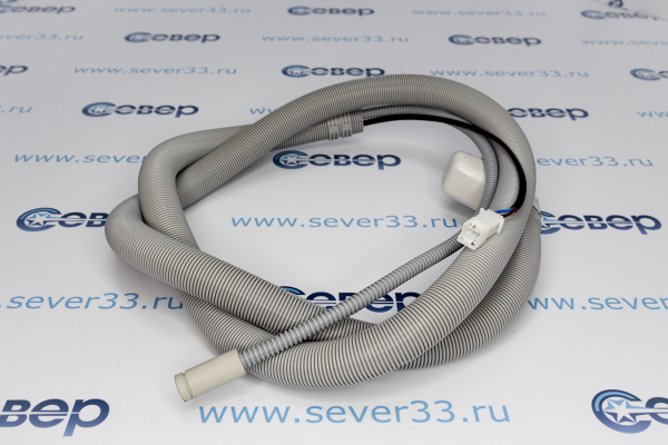 Шланг заливной для ПММ с клапаном (Аквастоп), Индезит 372679 зам. 256554, 037207 Оригинал_4