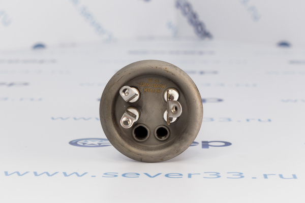 ТЭН RF 2000W(700+1300), медь, Ø64, М4, клеммы под винт М4, L320мм_5