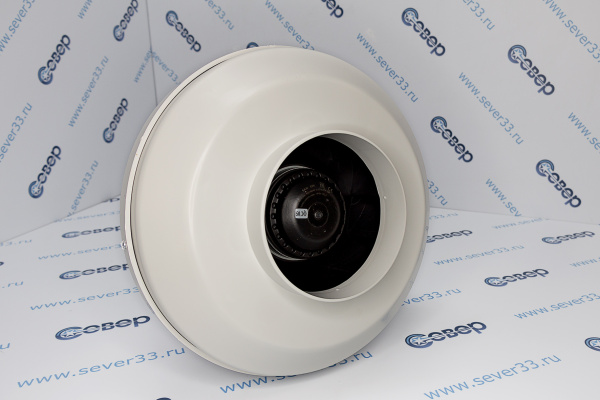 CYCLONE 160, Вентилятор канальный CYCLONE центробежный D160 пластиковый корпус_5