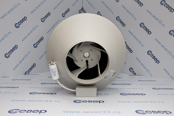 CYCLONE 160, Вентилятор канальный CYCLONE центробежный D160 пластиковый корпус_2