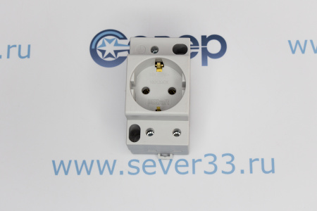 Розетка на DIN-рейку DEKraft 2П+PEN 16A РМ-102 220В D | Продажа, монтаж и обслуживание холодильного оборудования | Север33