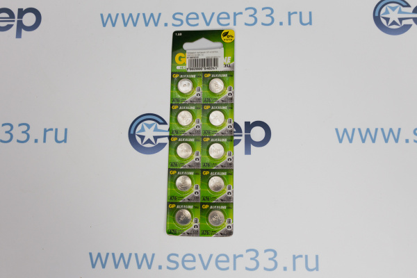 Элемент питания GP A76FRA _357_G13_BP-10_1