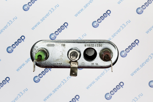 ТЭН 1800W прямой 180мм с отв. Дрт (под пластик. бак)_4e