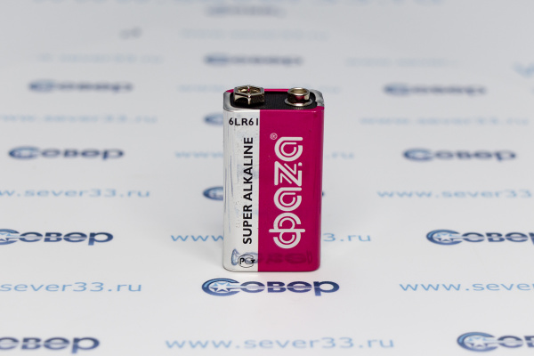 Элемент питания Фaza 6LR61 Super Alkaline BL-1_2