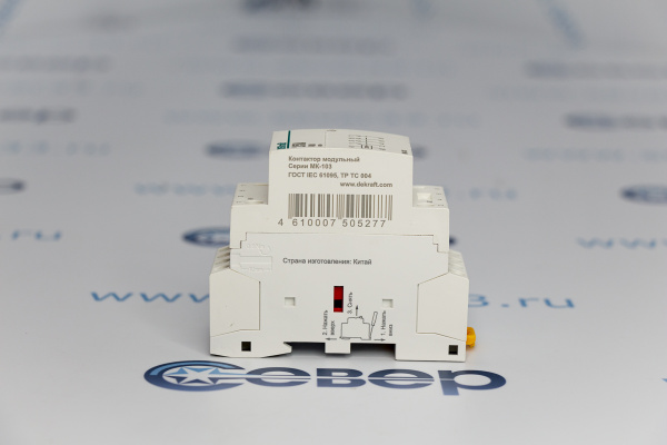 Контактор DEKraft  модульный 25А 4НО 230В МК-103_2