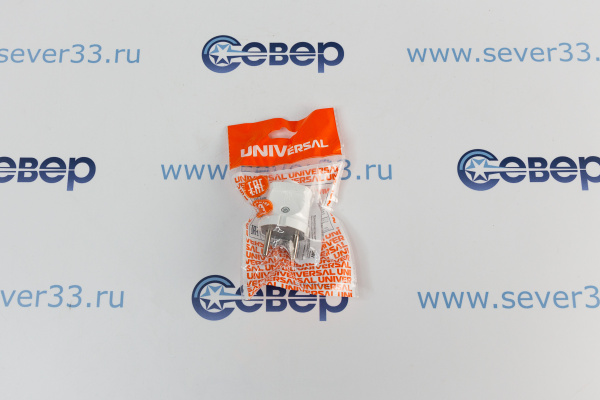 Евровилка UNIVerlsal прямая белая (А113)_2