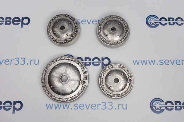 Комплект рассекателей (4шт) FLAMA стиль RG, FG, CG, RK (оксидированные)_2