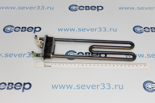 Тэн 1300W 41041526, 41039771 CANDY с датчиком, 240x124mm 00201320 HTR029CY_2