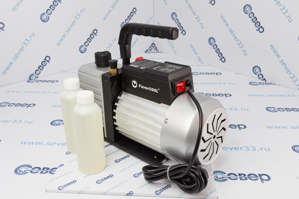 Вакуумный насос Favor Cool 2VP-1C 58лмин,7,8кг (двухступ.)_3