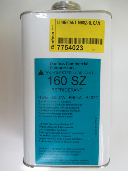 Масло Danfoss 160SZ, 1л