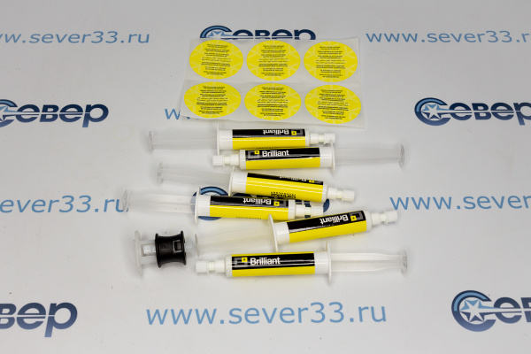 Жидкость ультрафиолетовая 6 карт. по 7,5 ml с гиб. адаптером_1e