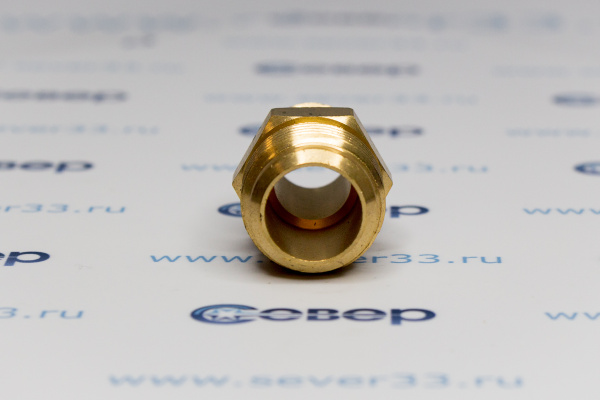 Штуцер переходной DJ 1_2-5_8 внешн.резьба_3