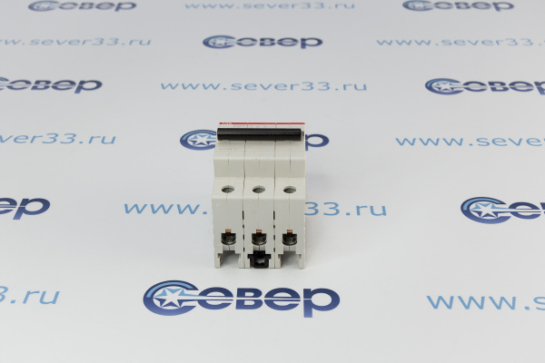 Автомат эл. ABB 3р 10А SH203L 4.5кА 220V_3