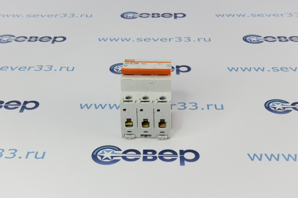 Автомат эл. TDM ВА47-29 С 3р 20А 380V_3