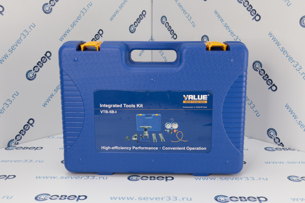 Набор инструментов Value VTB-5B-I (для работы с фреономR22;R134;R410;R407)_1