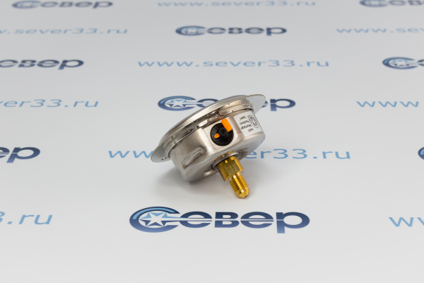 Манометр с глицерином, 63 мм. -1_+40 бар (1_4 SAE сзади,  R410a_R744_2