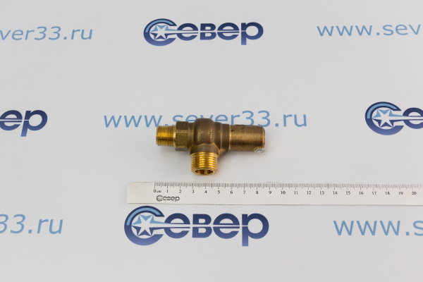 Клапан сброса давления угловой Gost NPT D 7СS 38 GAS 12  28 бар_4