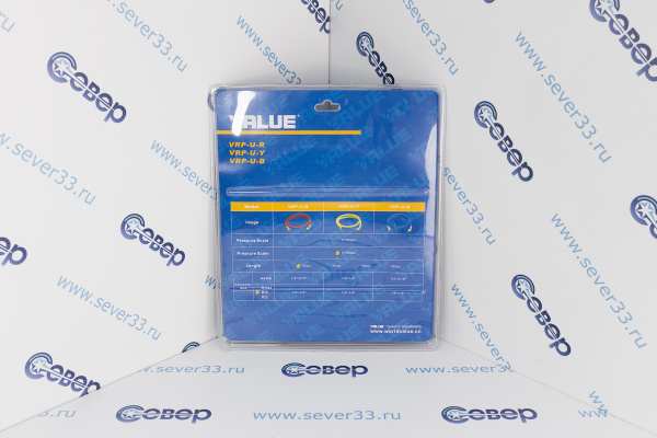 Шланг заправочный Value 90 см (компл. 3 шт.) (12-22-134-404-407-507)_3