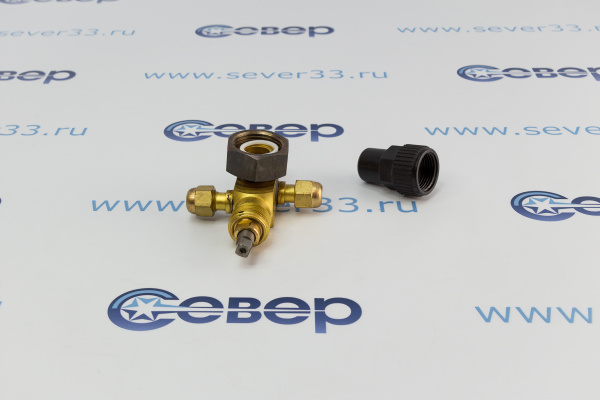 Вентиль Rotalock REF22.42.20.010 1x38 - 10мм (2 шредера)_2