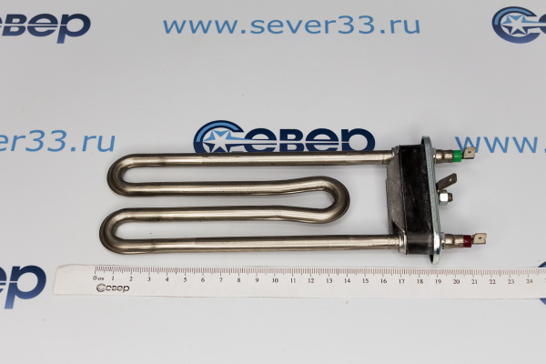 ТЭН 1800W Irca прям.с отверст. L=193 C00082601_3