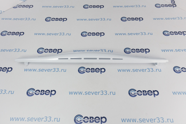 Ручка дверки духовки GEFEST мод. 1100, 1200, С5, С6, С7, белая, широкая (1200.18.0.005)_4