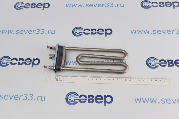 ТЭН 1900W IRCA прямой,175мм без отверстия под датчик, LG 5301ER1001Q_3