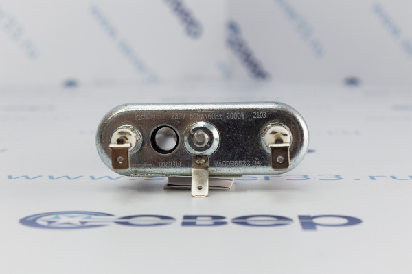 ТЭН 2000W прямой  с отв. L=205 мм, R12, M140_4