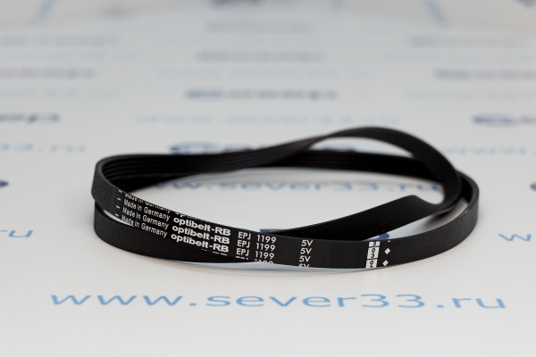 Ремень имп. 1199J5 EL OPTIBELТ ZANUSSI (1462477009) (черный) BLJ181UN_2