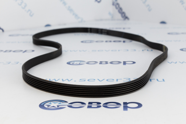 Ремень 1280J6 EL черный_3