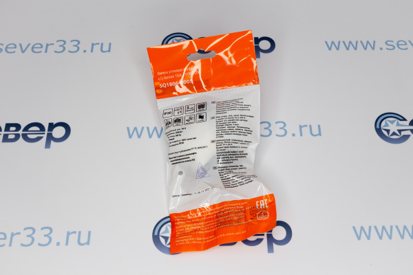 Вилка TDM угловая с ушком 16А_2e