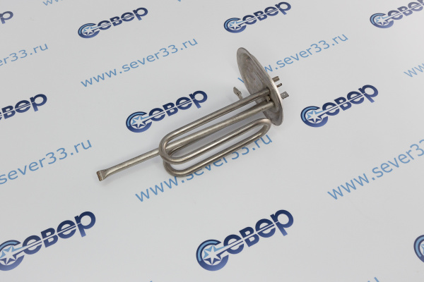 ТЭН 217548 1200 Вт. ов фланец (нерж ) D74105мм М4 _4