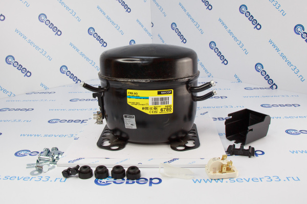 Компрессор Secop FR8.5G (R-134а) (-25 С - 123 Вт, То= -10 С - 298 Вт, То= 0 С - 478, tk=45 С)_3