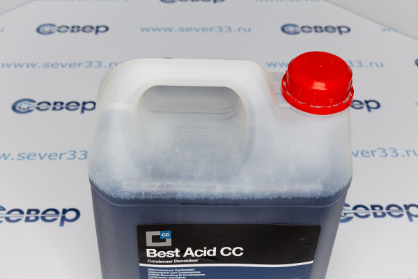 Средство для очистки конденсаторов, Best Acid CC на кислотной основе 5л_3e