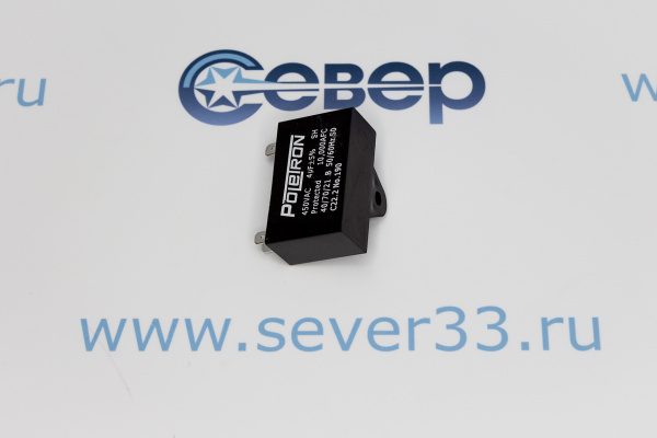 Конденсатор 4 мф (квадрат) 450V Poletron_2e
