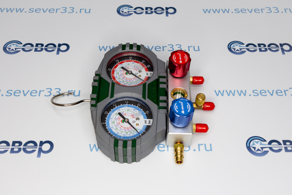 Коллектор двухвентильный Hongsen R22_134_404_407 HS-S60-101_4