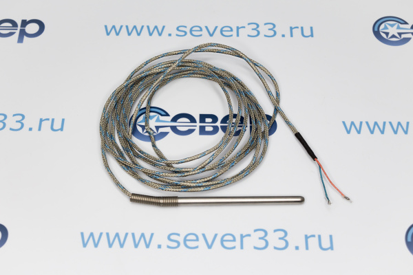 Датчик температуры Pt100  3 м, 100 Ом при 0 С, (-50350 С)_2ed