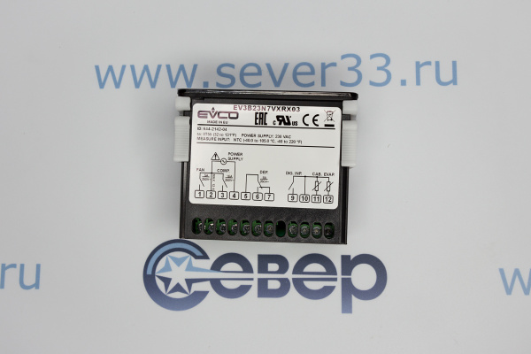 Контроллер EVCO EV3B23N7(2 датч.)без датч._2e