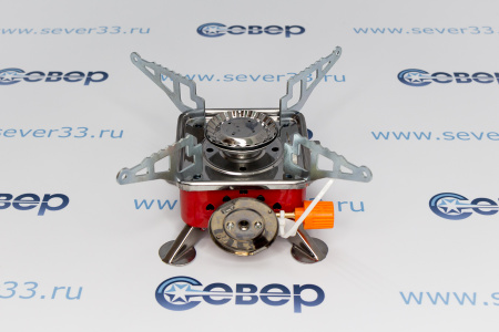 Туристическая газовая плита с пьезоподжигом Мини 4-009  | Продажа, монтаж и обслуживание холодильного оборудования | Север33