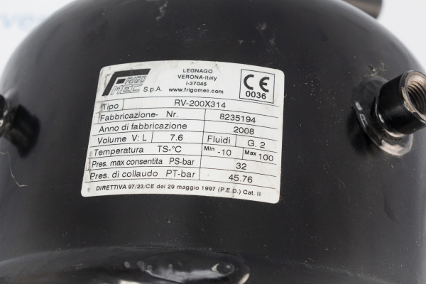 Ресивер вертикальный Frigotec RV-10,0_4