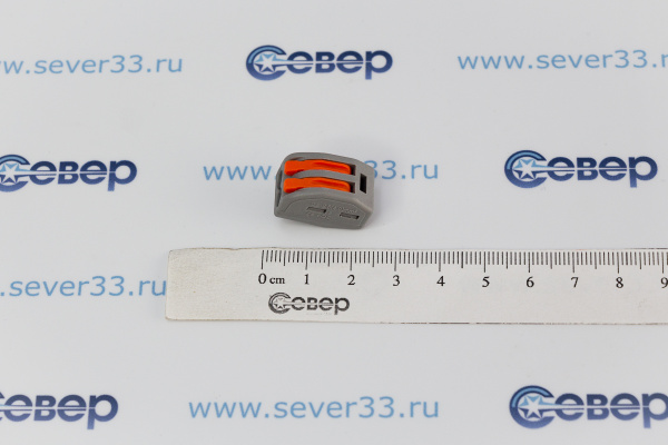 Клеммы WAGO 222-412(2х2,5 мм2 с рычажком) уп.50 шт_3