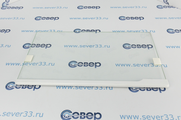 Полка стеклянная над ящиком Atlant 769748500500 465x277x4мм с профилем_1