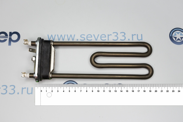 ТЭН 1850W прямой без отв. (L=190mm, R13+, М125) Candy_2у