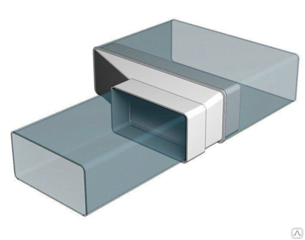 612РП20П, Соединитель эксцентриковый плоского воздуховода с плоским 60х12060х204_00