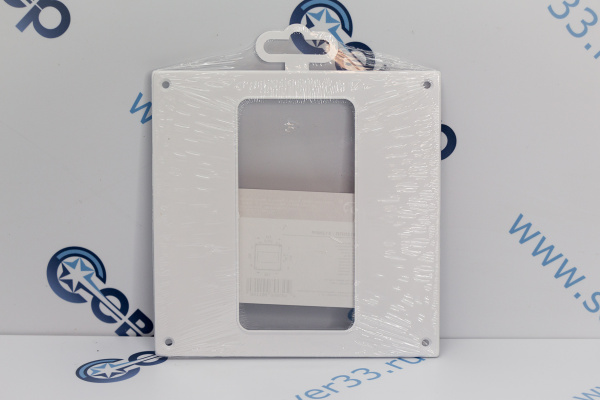 612НПП, Накладка торцевая пластик 150х150, для воздуховода 60х120_3e